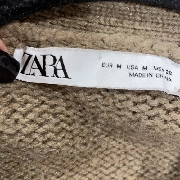 Zara Brown 2-Piece Cardigan Set - Picture 4 of 4